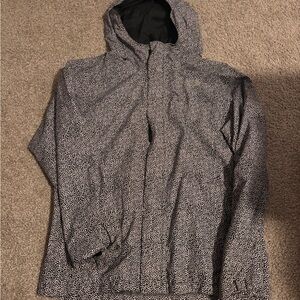 The North Face Black Mesh-Lined Rain Jacket